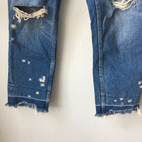 Abercrombie & Fitch Dark Hi Rise Annie Jeans - Picture 4 of 9